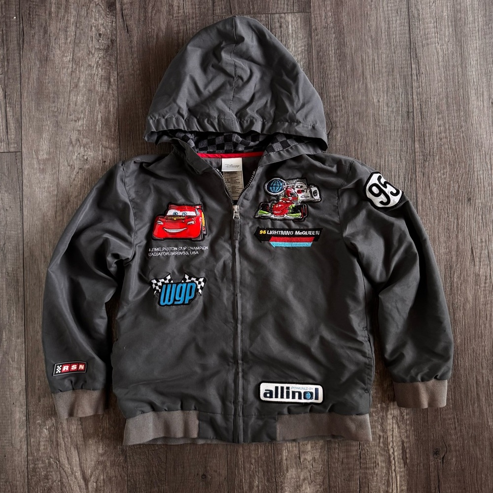 Cars Movie Lightning McQueen Kids Jacket Retro Vibes